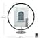 Umbra Black Infinity Round 5" X 7" Picture Frame